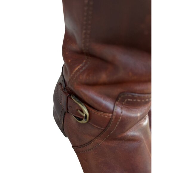 Ariat Leather Women's Size 6B Knee-High Riding Boots Brown & Black - Picture 12 of 14